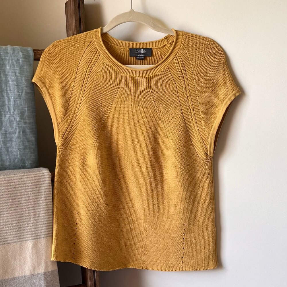 Belle by Belldini Knit Short sleeve Top